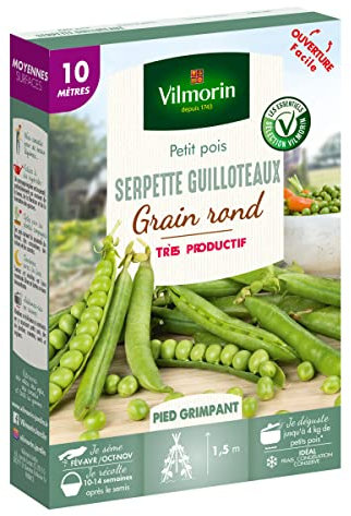 Pois Grimpant à Grain Rond Serpette Guilloteaux - 10 m