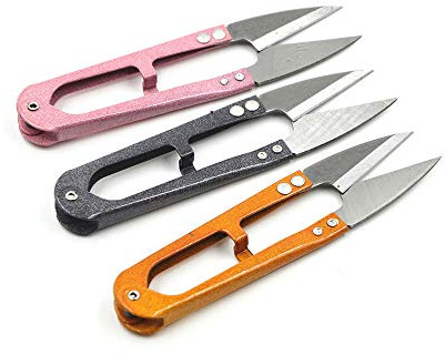 Ciseaux de couture coupe-fil, DEEINN mini petites cisailles, pince à découper, Ciseaux de coupe pour fil et perles, accessoire de couture, 3 pièces