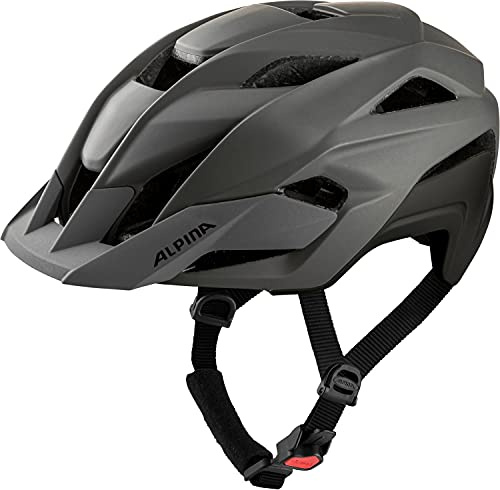 ALPINA STAN MIPS, coffee-grey matt, 55-59 cm, högkvalitativ cykelhjälm med Mips-teknologi för damer och herrar, idealisk för fritid
