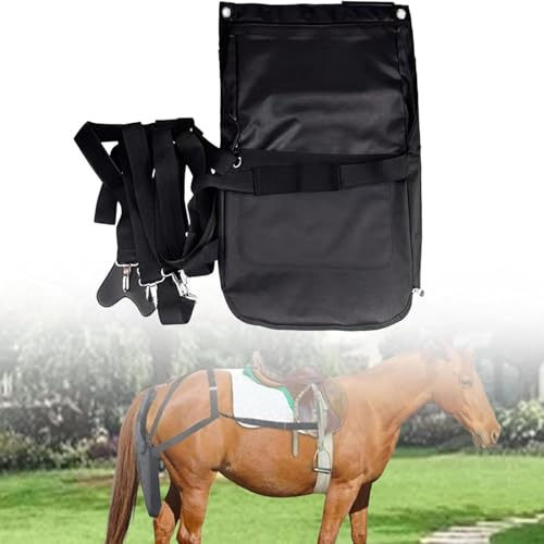 Bolsa for estiércol de caballo, bolsa for almacenar excrementos de poni, bolsa Oxford for recoger excrementos de caballo, bolsa for estiércol equino, for montar, establo, silla de montar, jardín(L)