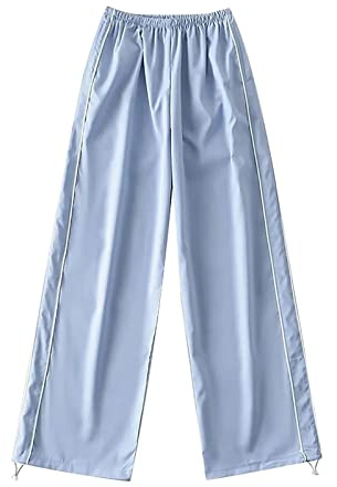 Generisch Pantaloni corti da ciclismo da donna, stile retrò, a vita bassa, con coulisse, naso di maiale, fibbia, sottili e dritti, per il tempo libero, BU1, S