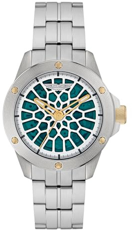 Aston Martin Herren Automatik Uhr Armbanduhr AML Thrill MTRR1F505 Titan