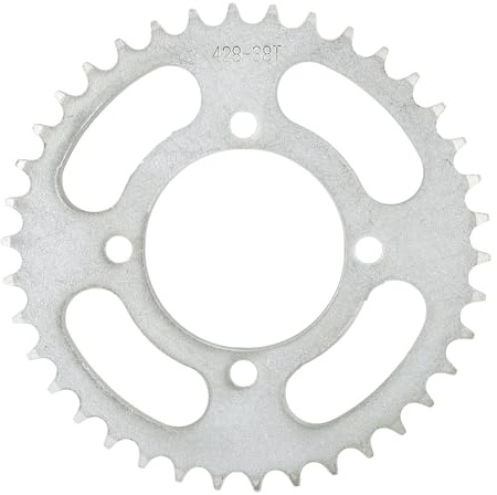 Xyntor 428 Chain 38 Tooth Rear Sprocket | Robust Steel Drive Sprocket for Off Road Bikes/Motorcycles | 38T Sprocket Enhances Performance & | Easy Installation