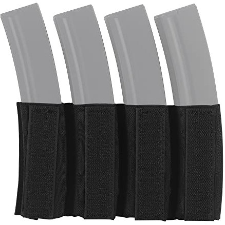 Tactical Mag Holder,Tragbare Taktisch Magazintasche 4 in 1 Molle Mag Pouch für Taktischem Training Schießtraining Schießspielen
