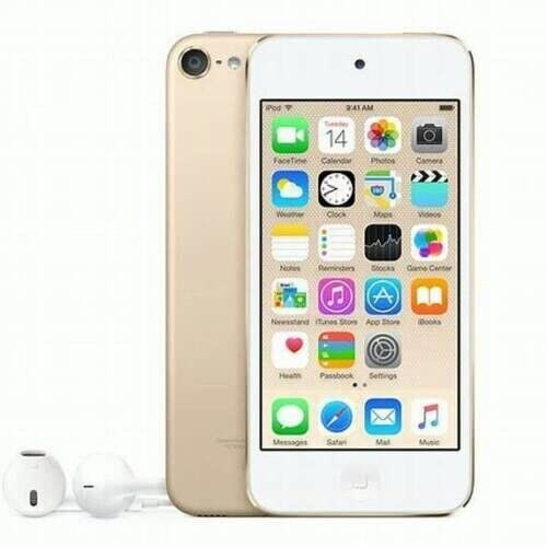 M-Player Compatible with MP4/MP3 - Apple iPod Touch 6th Generation 128gb (Gold) (Renewed)