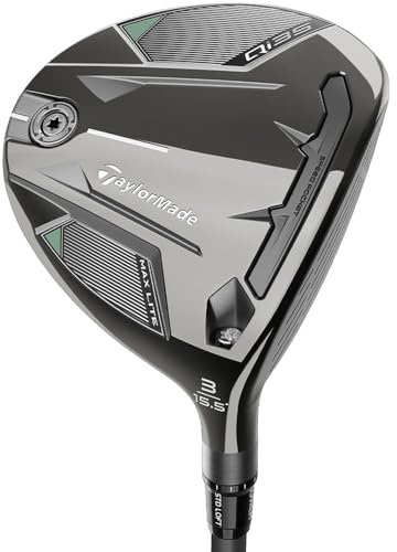 Taylormade Qi35 Max Lite Fairway Clubs de Golf Homme, Gris Mat