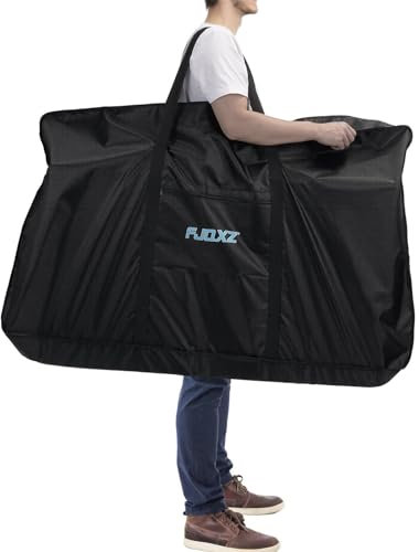 tamthy Fahrrad Transporttasche 26 Zoll Wasserdicht Faltrad Reisetaschen Schutzhülle 1680D Oxford Hochwertig Fahrradtasche Klapprad Tasche für Transport, Flugreisen, Radfahren im Freien