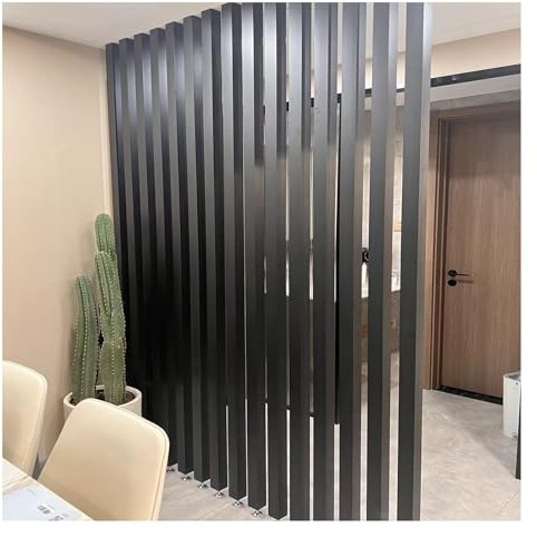 Wall Partition Room Divider Floor to Ceiling,Metal Wall Post Room Divider,Room Separation Deviders Column ,Living Dining Study Sitting-Room DIY Separator Post(4 root,140cm/55.1in/4.59ft)