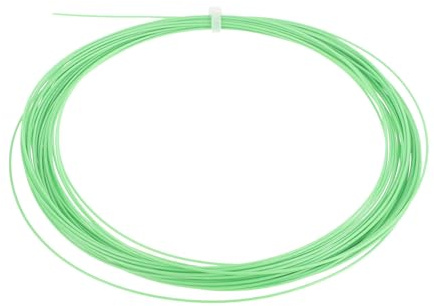 VOSAREA Fil de Badminton en Nylon Vert Facile à Couper et Résistant pour Raquette de Badminton, pour Débutants, 1 Rouleau de Cordage Solide et Attrayant