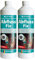 HOTREGA Abfluss Fix 2x 1 Liter Konzentrat | Rohrreiniger gegen Haare, Fett & Verstopfungen | Geruchlos, schnelle Wirkung | Für Küche, Dusche, WC & Bad