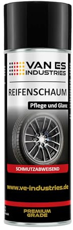 VE Reifenschaum Reifenpflegemittel 400ml Kunststoffpflege Aktivschaum Reiniger Reifenpflege Spray (6)