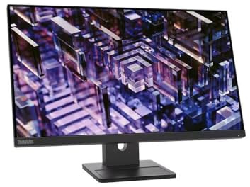 Lenovo ThinkVision E24q-30 computer monitor 60.5 cm (23.8) 2560 x 1440 pixels 2K Ultra HD LED Black