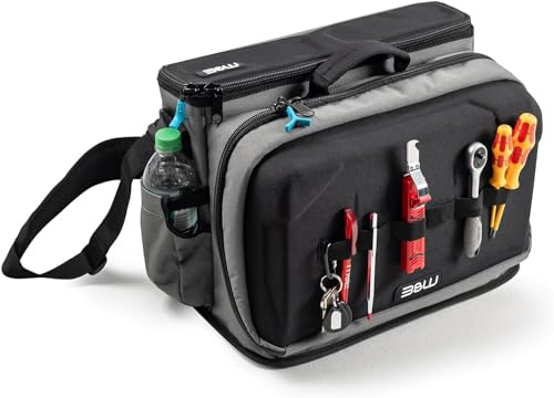 B&W Werkzeugtasche tool.bag TEX.223 (textile Werkzeugtasche / Gürteltasche, Polyester strapazierbar, inkl. Schultergurt, Volumen 22,3 l, Innenmaße 415x110x255 mm) ohne Werkzeug, 116.70