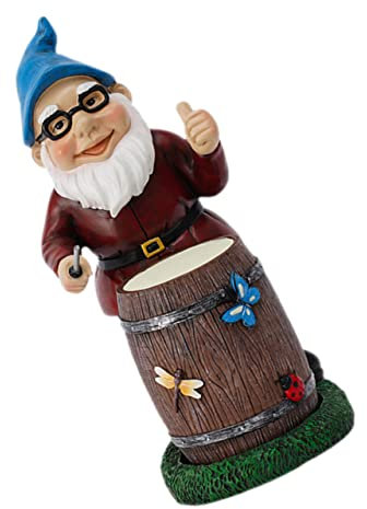 MUSISALY Figurine De GNOME Décorative Sculpture De GNOME De Bureau Accessoires De Bureau De Table Décoration De Jardin Unique