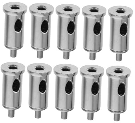 LAPYAPPE 10 Piezas Bloqueo De Cable De Abrazaderas Para Cables Sujetadores De Tensión Clips De Iluminación Para Carteles Publicitarios Accesorios Hogar Uso Interiores