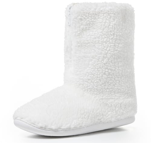 Polar Mens Sherpa Slipper Boots Anti-Slip Indoor Bootie Slipper with Funny Quote on its OutsoleSoft and Fluffy House Slipper with Memory Foam Ankle Boot Slippers