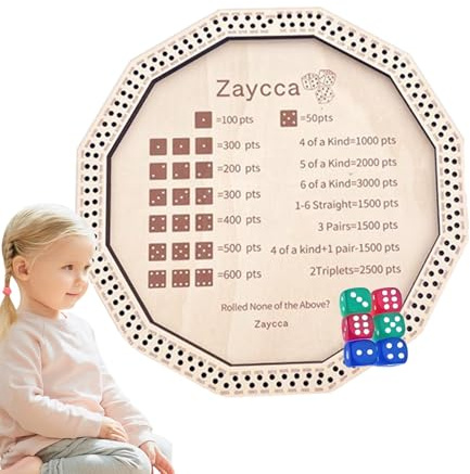 Bandeja Pequeña para Dados, Tablero para Dados De rol, Clásico Juego Familiar Divertido Portátil para Adultos en Casa y Viajes