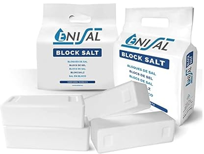 Sal en Bloque Kinetico para descalcificadores 16 KG (2 Packs de 8 KG)
