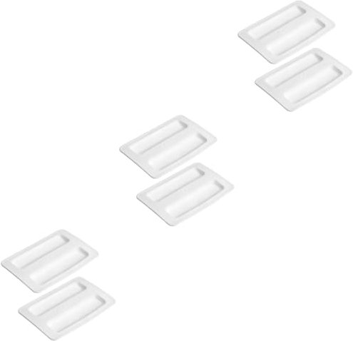 PRETYZOOM 6piezas Cubierta De Funda Antipolvo Para Horno Tostador Protectora y De Instalar Color Blanco Para Rebanadas y Máquinas De Pan
