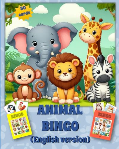 ANIMAL BINGO: English version