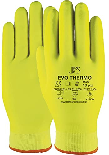 STAFFL Arbeitshandschuh Evo Thermo Schutzhandschuh Größe 8 | 12 Paar