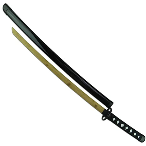Martial Arts Bamboo Wooden Adults Natural Bokken - W/Scabbard - 40