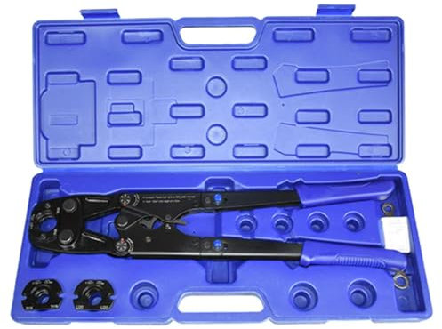 PRESSATRICE MANUALE PROFESSIONALE PER RACCORDI TUBO MULTISTRATO D. 16-20-26 mm