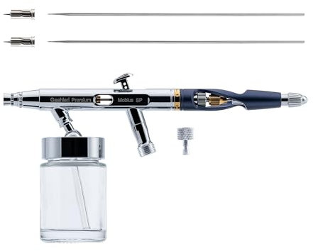 Gaahleri Airbrsuh Premium Series Mobius - Aerógrafo de alimentación de sifón