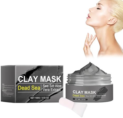 Maschera ai Fanghi del Mar Morto, Peel Off Maschera Viso, Dressing Hydro Mask, Maschera viso Idratante, che Purifica e Lenisce, Idratante, Pulizia e Restringimento dei Pori, per Tutti Tipo di Pelle