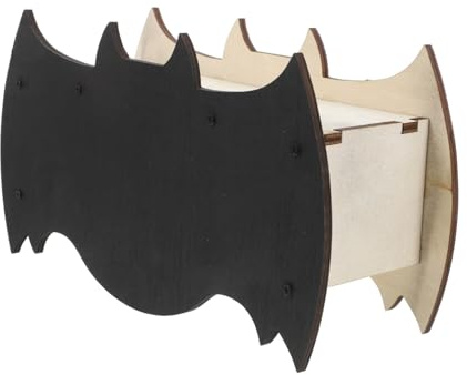 TOPBATHY Casa de Murciélagos de Madera para Jardín Refugio Resistente para Murciélagos Montaje Uso el Año