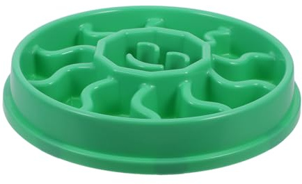 NOLITOY Gamelle Anti-glouton pour Chien Bol Réutilisable Fond Antidérapant Manger Lentement Chien Bol Gamelle