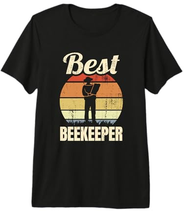 Apiculteur Amoureux des Abeilles Abeille Domestique T-Shirt Haut de Gamme