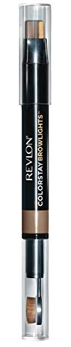 Revlon Colorstay Browlights Pencil, Eyebrow Pencil & Brow Highlighter, Blonde, 0.038 oz