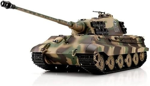 Heng Long-Torro 1/16 RC Königstiger Henschelturm tarn BB+IR 13306-CA