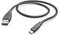 Hama Ladekabel USB A auf USB C, 1,5m (Schnellladung, Handy Ladekabel, Datenkabel, USB Kabel, Handykabel, Ladekabel USB Typ A, USB Typ C, maximal kompatibel) schwarz