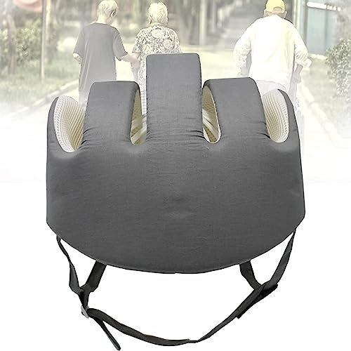 Elderly Protective Head Hat, Safety Anti-Collision Anti-Fall Cap Elderly, Full Head Protector Fall Protection Hat Cap Anti-Collision, Adjustable Head Circumference