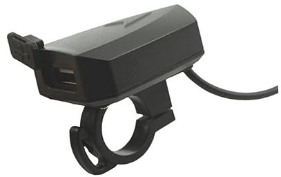 jojofuny Motorcycle Dual-port Charger Mobile Phone Power Supply Easy to Install for Motorbike Travel