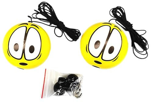 ikappy 2 Stück Garage Tennisball Parkhilfe Park leit System für Auto-Stopp-Anzeige Park-Hilfe Ball-Parkplatz-Kit Garage Auto Eine perfekte Garage Park anzeige