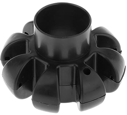 blloocod Pied de Parasol Suspendu - Accessoire de Colonne Centrale pour Parapluie de Terrasse, Base de Parasol Extérieur- Plaque supérieure