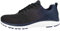 chung shi Herren Duxfree Berlin Schnürhalbschuh-Laufschuh, Schwarz/Blau, 46 EU