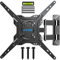 AX500 TV Wall Bracket for 26–60” TVs – Full Motion Tilt & Swivel Mount, Holds 45kg, Max VESA 400x400, Fits Samsung, LG, Sony, Hisense (Universal Wall Mount) Flat & Curved LED/LCD TVs