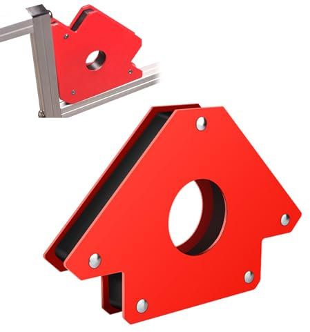 Schweißmagnete, Magnetischer Schweißhalter, Magnet Schweißwinkel, Schweißzubehör, Machen Sie Ihre Schweißarbeiten Effizienter und Präziser, Geeignet zum Schweißen, Antriebsmarkierung