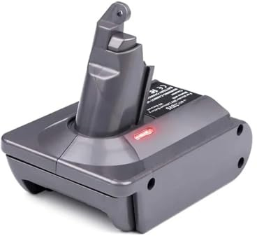 BOS18V6 Akku-Konverter-Adapter, Kompatibel Mit Bosch BAT609 BAT618, 18-V-Li-Ionen-Akku, Kompatibel Mit Dyson V6, DC61 DC62DC58 DC59 Staubsauger