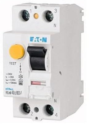 Eaton 187366 – Interruttore, 25 a, 2p, 30 ma, tipo G/F