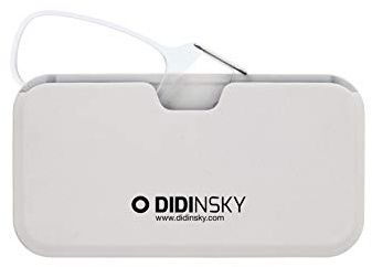 DIDINSKY – Lesebrille ohne Bügel für Herren und Damen | Ultraleichtes & Tragbares Design | Transparent | Mobile Lesebrille gegen Alterssichtigkeit – MOMA