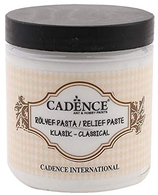 Cadence Pasta de Relieve Clasica Lisa 250ml