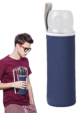 Pomurom Housse douillette isolée - Porte-bouteille pour la randonnée - En verre isolé - Pour les plein air