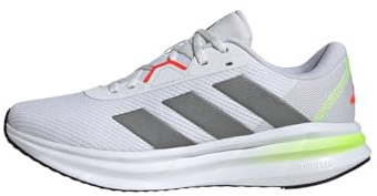 adidas Galaxy 7 Running Shoes, Zapatillas Hombre, Cloud White Iron Metallic Lemon, 46 2/3 EU