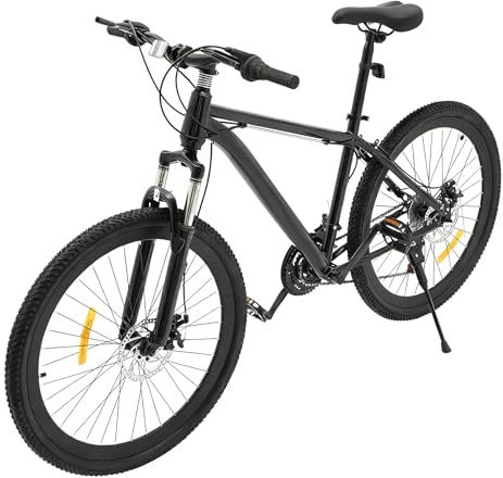 wanwanper 26 Zoll Mountainbike, 21 Gang-Schaltung Erwachsenenrad mit Scheibenbremsen Vorne und Hinten, Mountain Hardtail Fahrrad für Mädchen Jungen Herren und Damen, 172 x 100.5cm