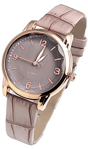 Kvinnans blå livsklocka high end glas kvarts utmärkande damklocka armbandsur
